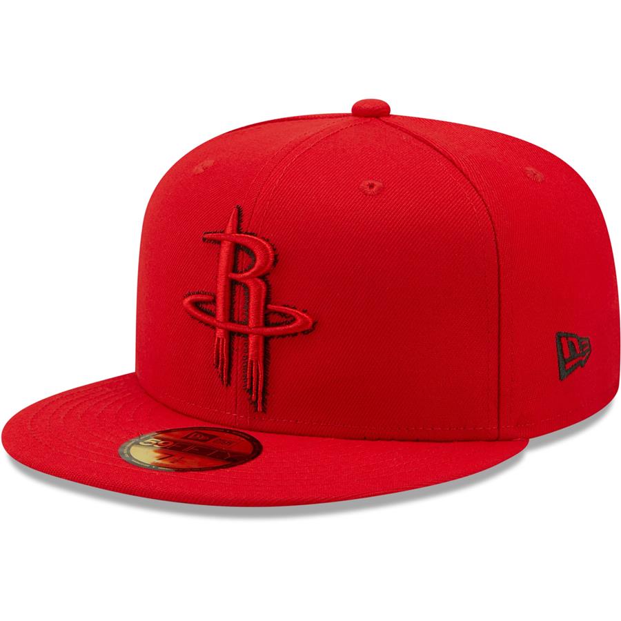 Houston Rockets New Era Scored 59FIFTY Fitted Hat - Red