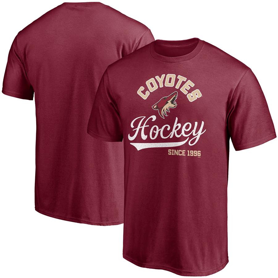 Arizona Coyotes Shut Out T-Shirt - Garnet