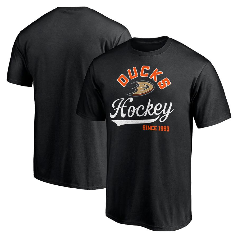 Anaheim Ducks Shut Out T-Shirt - Black