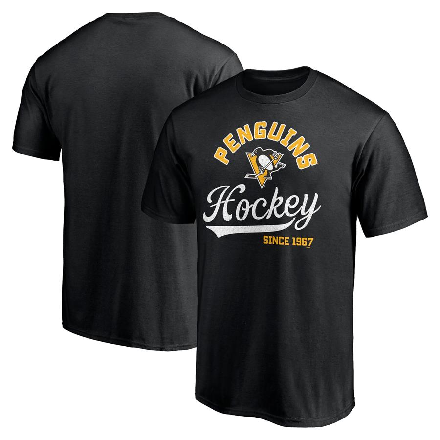 Pittsburgh Penguins Shut Out T-Shirt - Black