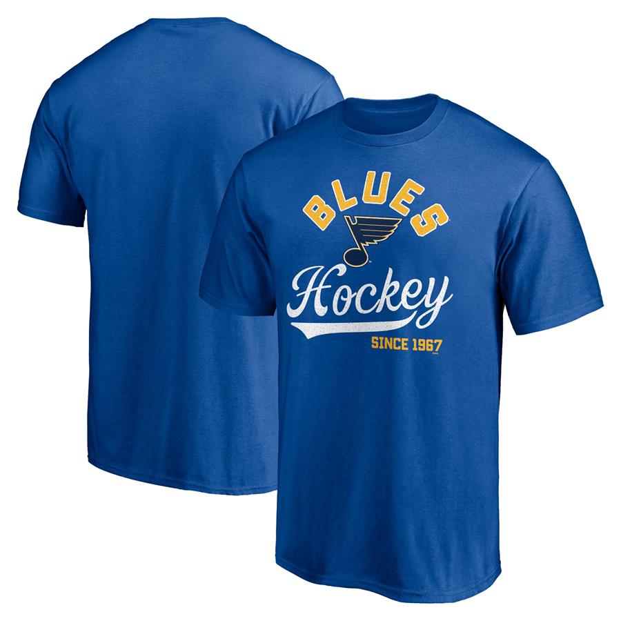 St. Louis Blues Shut Out T-Shirt - Blue