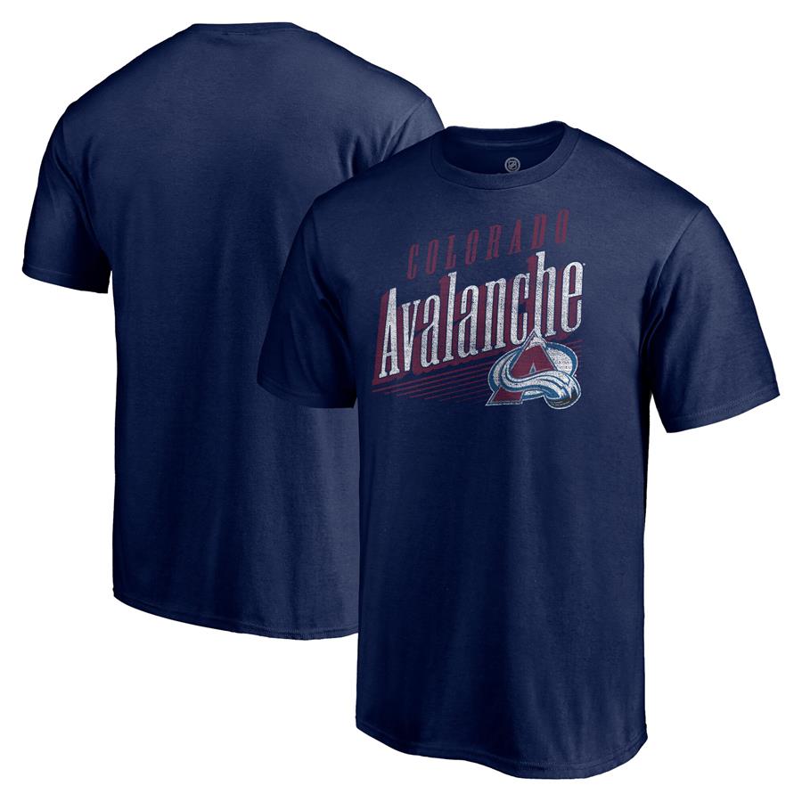 Colorado Avalanche Winning Streak T-Shirt - Navy