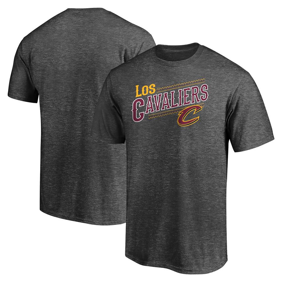 Cleveland Cavaliers Fanatics Branded 2021 Noches Éne-Bé-A Core T-Shirt - Charcoal
