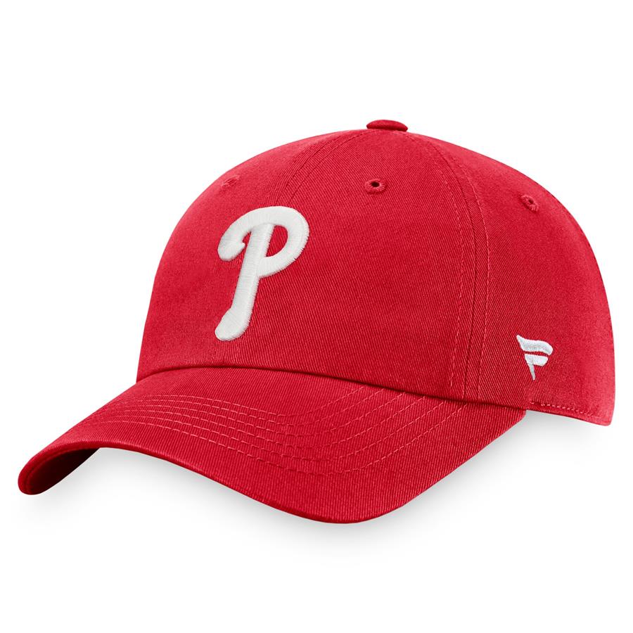 Philadelphia Phillies Fanatics Branded Core Adjustable Hat - Red