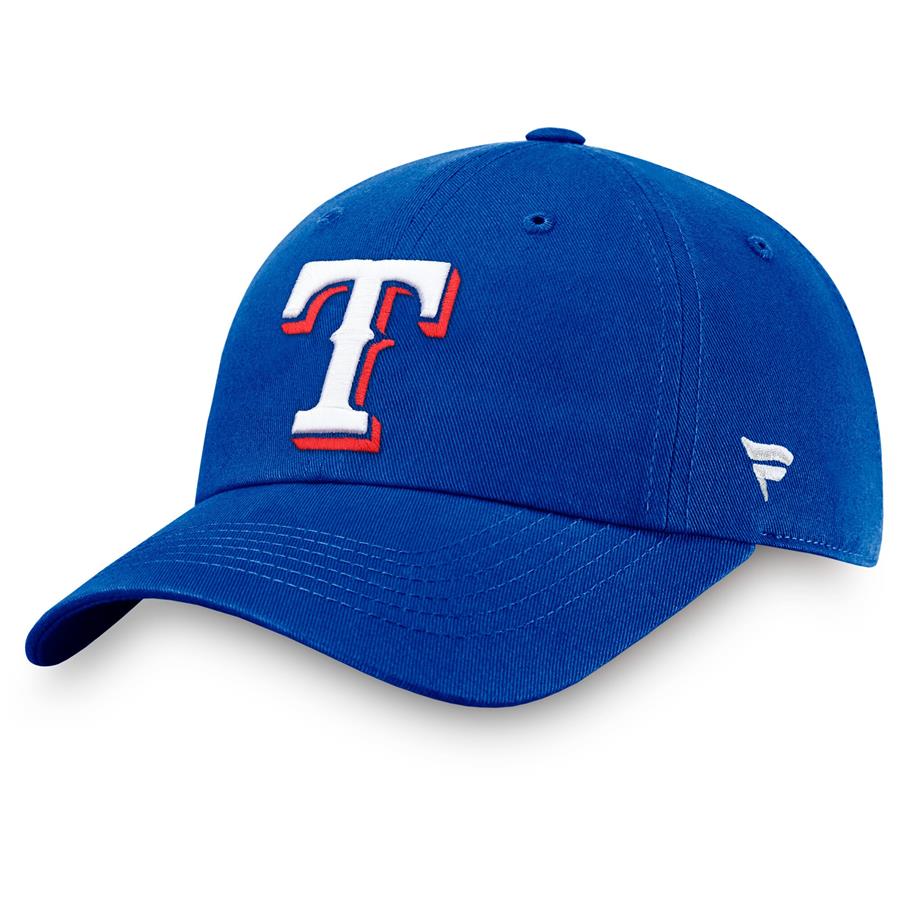 Texas Rangers Fanatics Branded Core Adjustable Hat - Royal