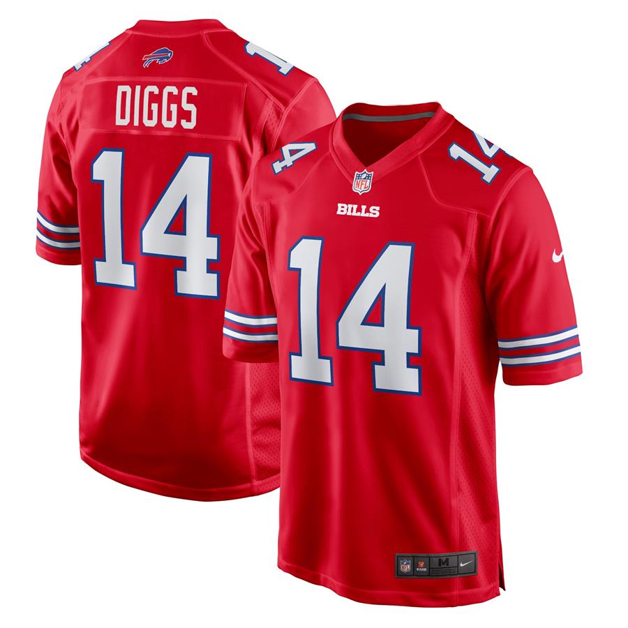 Stefon Diggs Buffalo Bills Nike Game Player Jersey - Red