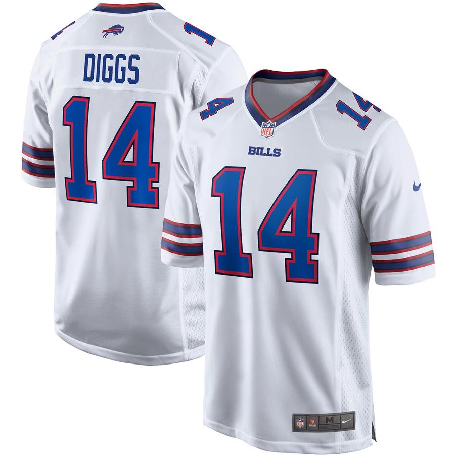 Stefon Diggs Buffalo Bills Nike Game Player Jersey - White