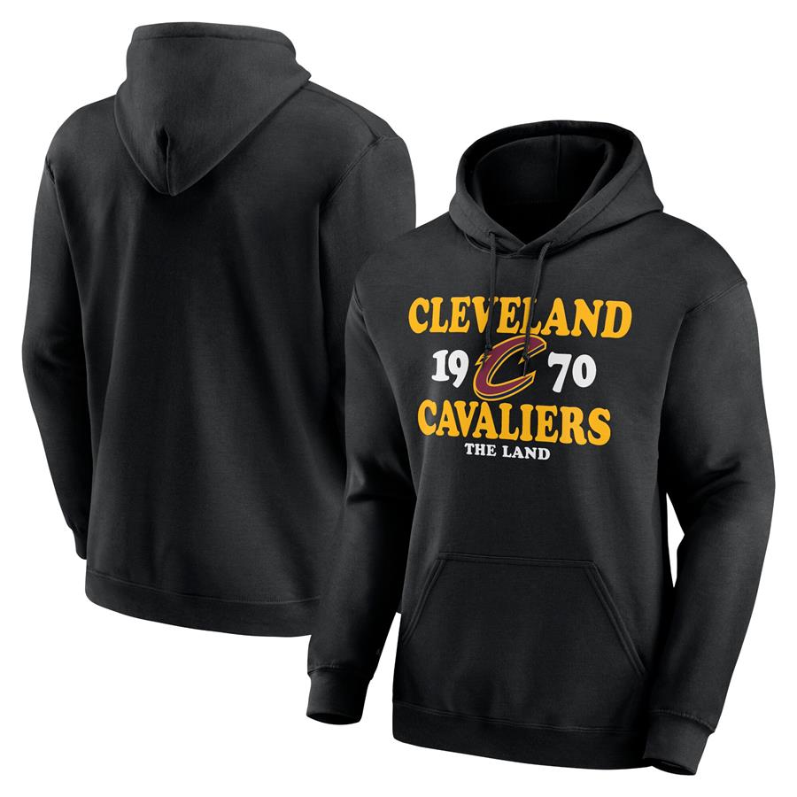 Cleveland Cavaliers Fierce Competitor Pullover Hoodie - Black