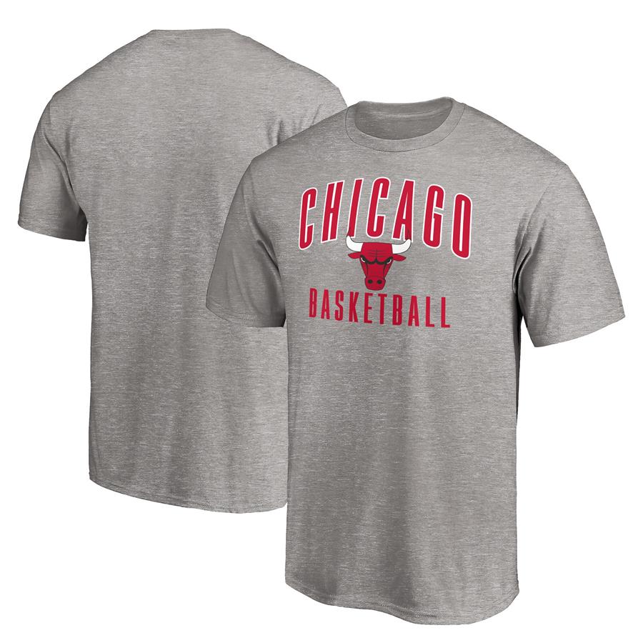 Chicago Bulls Game Legend T-Shirt - Heathered Gray