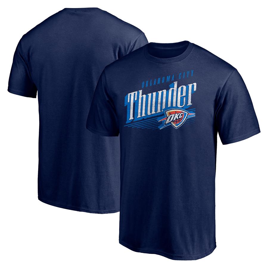 Oklahoma City Thunder Winning Streak T-Shirt - Navy