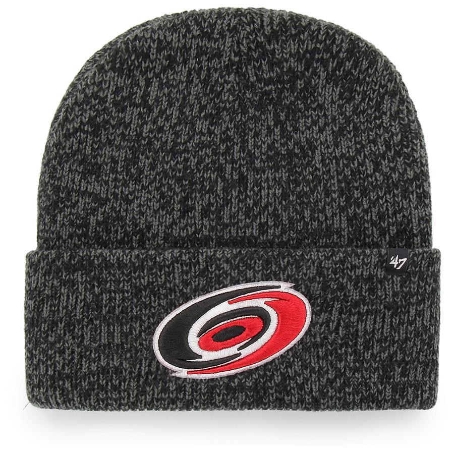 Carolina Hurricanes '47 Brain Freeze Cuffed Knit Hat - Black