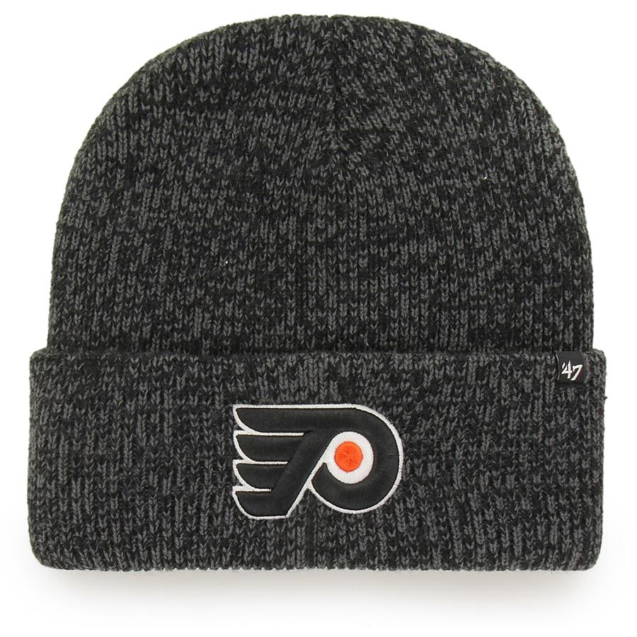 Philadelphia Flyers '47 Brain Freeze Cuffed Knit Hat - Black