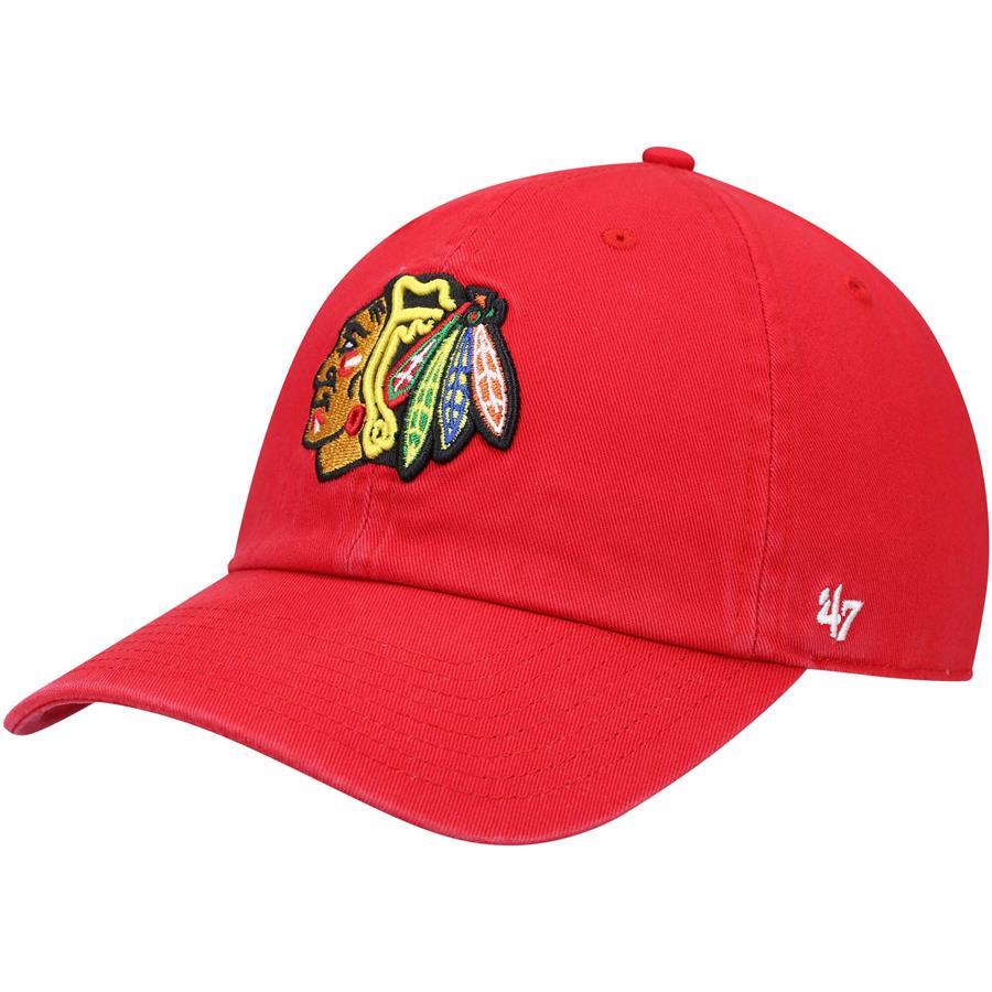 Chicago Blackhawks '47 Clean Up Adjustable Hat - Red
