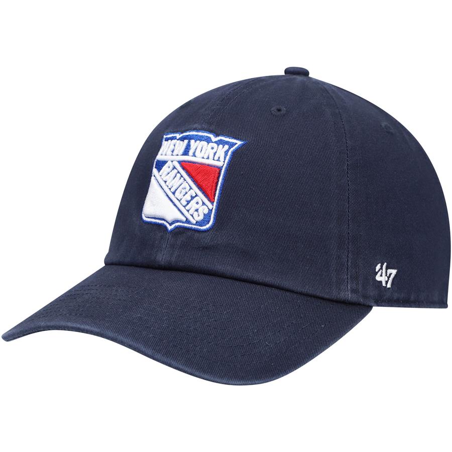 New York Rangers '47 Clean Up Adjustable Hat - Navy