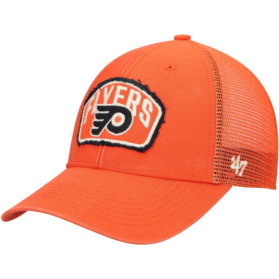 Philadelphia Flyers '47 Cledus MVP Trucker Snapback Hat - Orange
