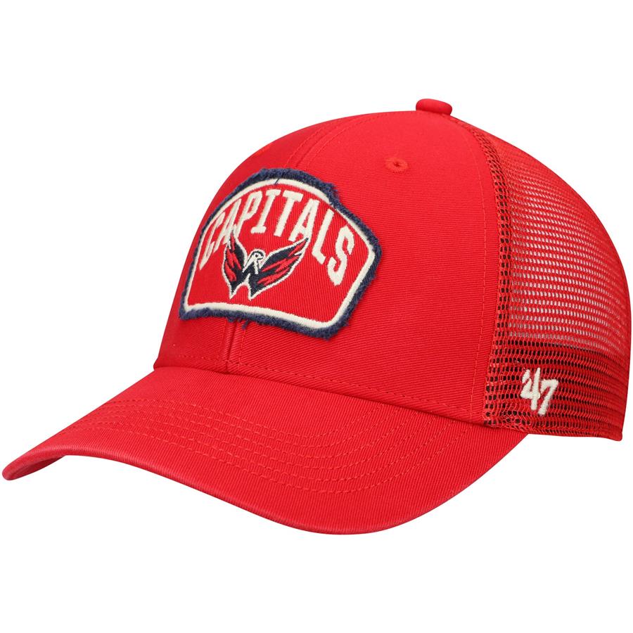 Washington Capitals '47 Cledus MVP Trucker Snapback Hat - Red