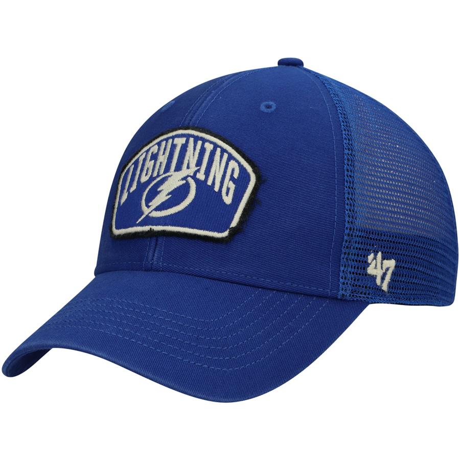 Tampa Bay Lightning '47 Cledus MVP Trucker Adjustable Snapback Hat - Royal