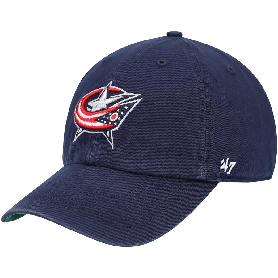 Columbus Blue Jackets '47 Team Franchise Fitted Hat - Navy