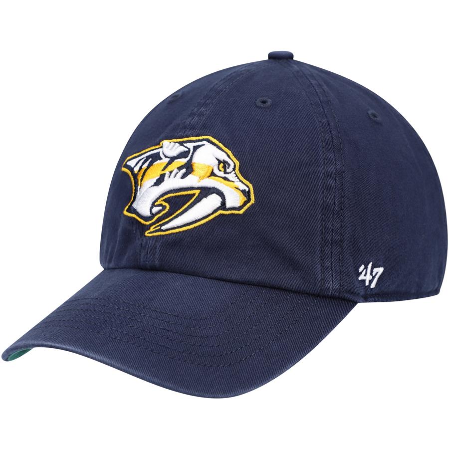 Nashville Predators '47 Team Franchise Fitted Hat - Navy