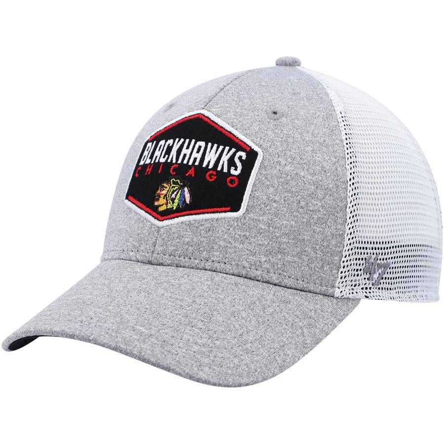 Chicago Blackhawks '47 Hitch Contender Flex Hat - Gray