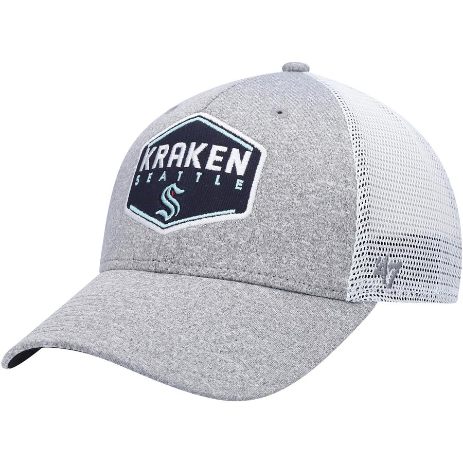 Seattle Kraken '47 Hitch Contender Flex Hat - Gray