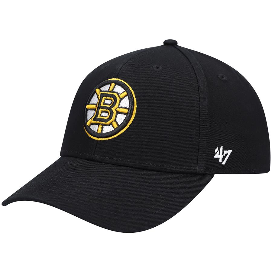 Boston Bruins '47 Legend MVP Adjustable Hat - Black
