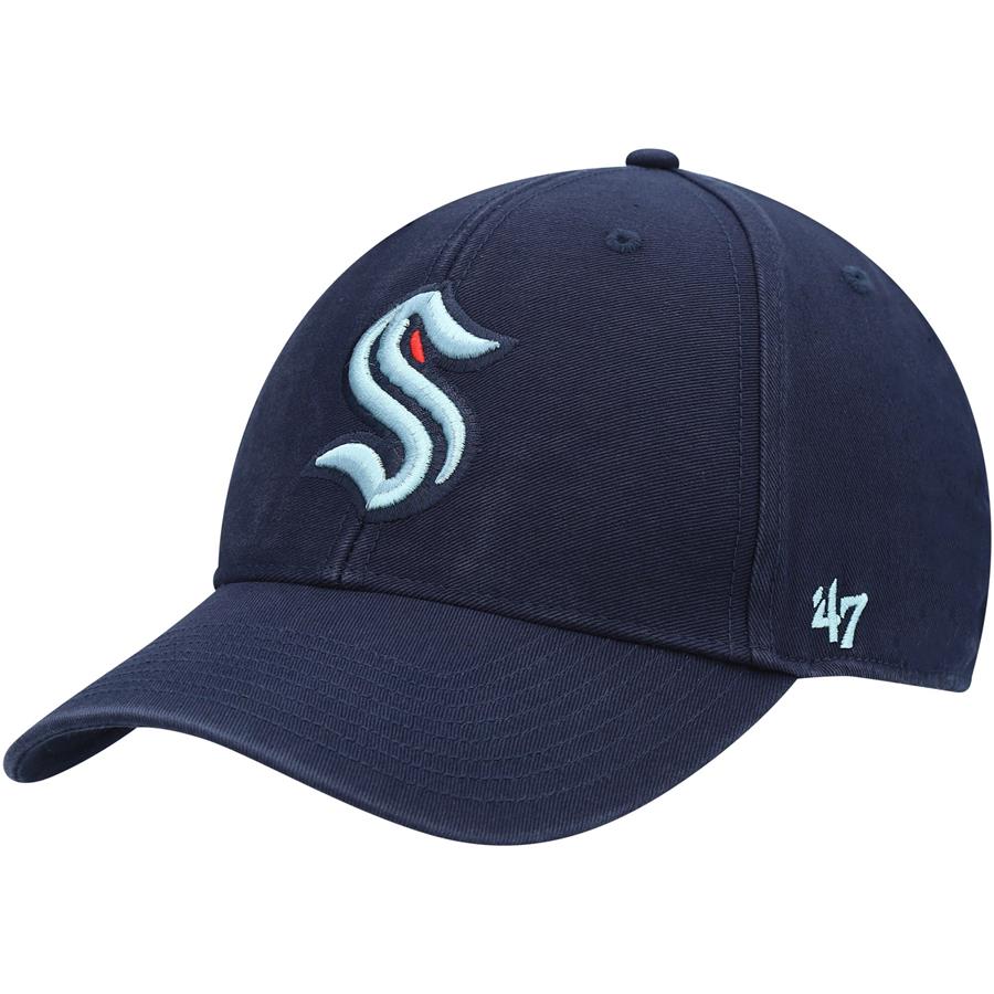 Seattle Kraken '47 Legend MVP Adjustable Hat - Navy