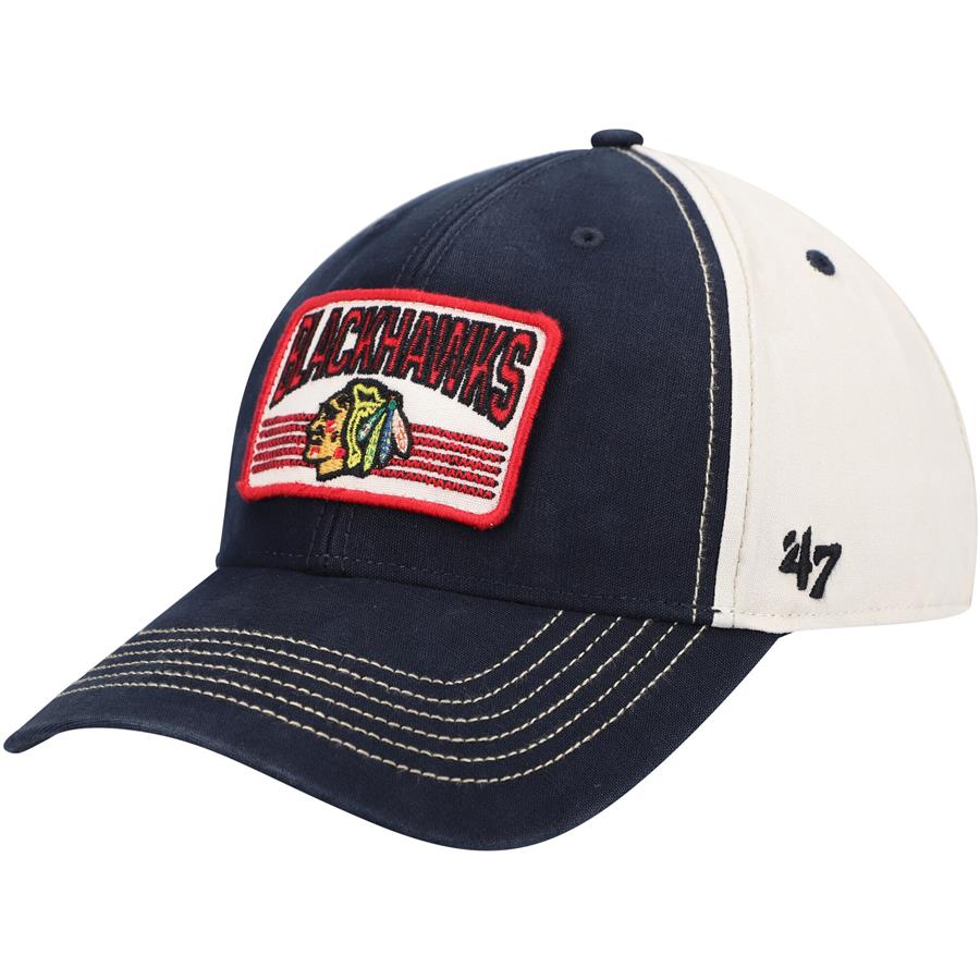 Chicago Blackhawks '47 Shaw MVP Adjustable Hat - Black