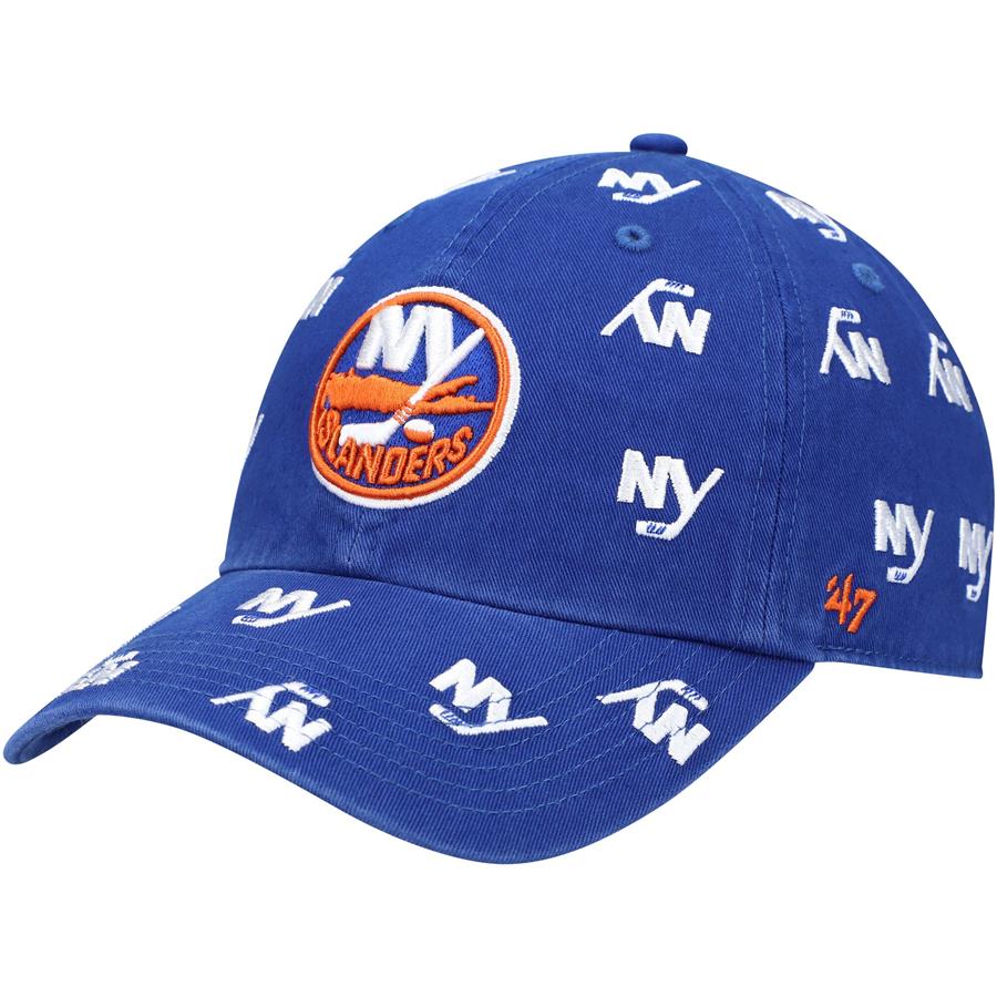 New York Islanders '47 Women's Confetti Clean Up Logo Adjustable Hat - Royal