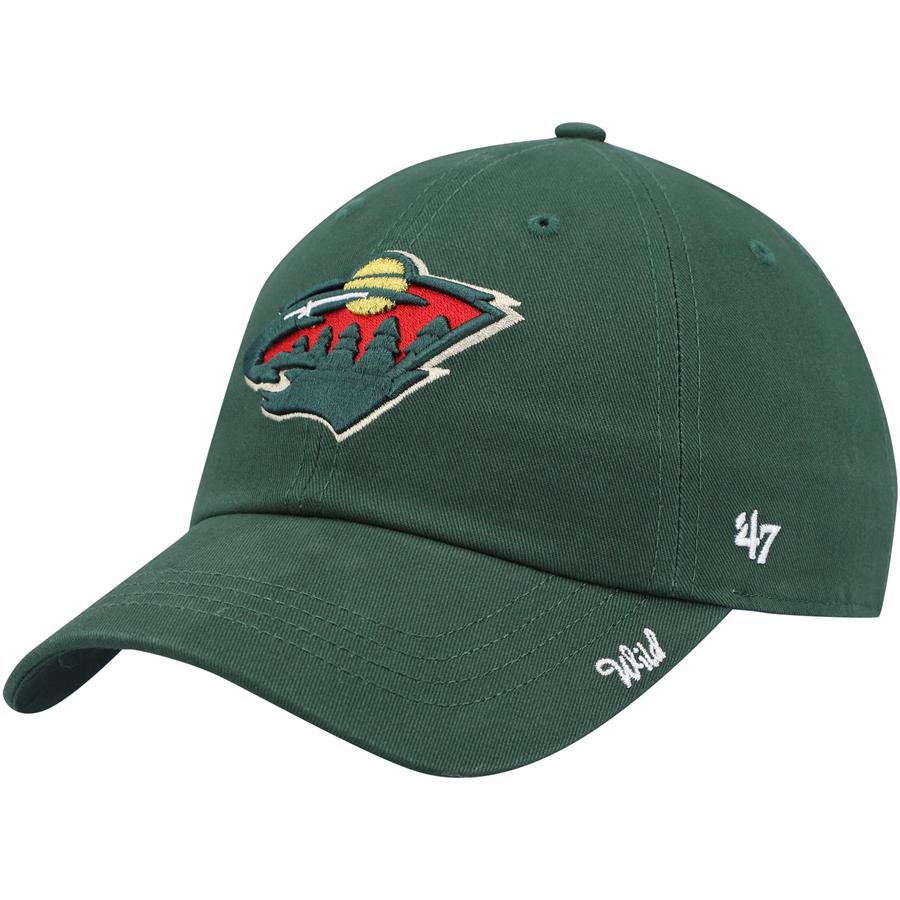 Minnesota Wild '47 Women's Miata Clean Up Adjustable Hat - Green