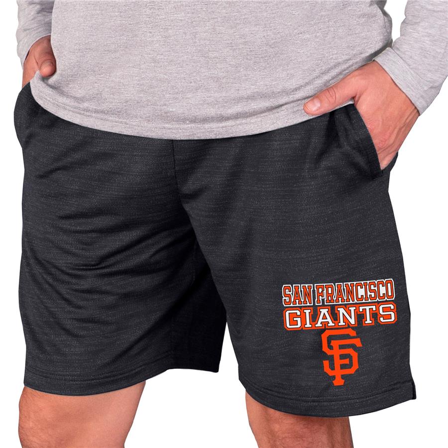 Шорты San Francisco Giants Concepts Sport Bullseye Knit Jam (тёмно-серый)