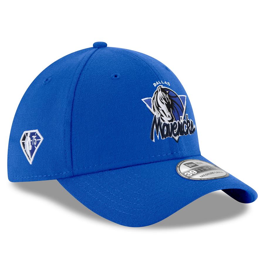 Dallas Mavericks New Era 2021 NBA Tip-Off 39THIRTY Flex Hat - Blue