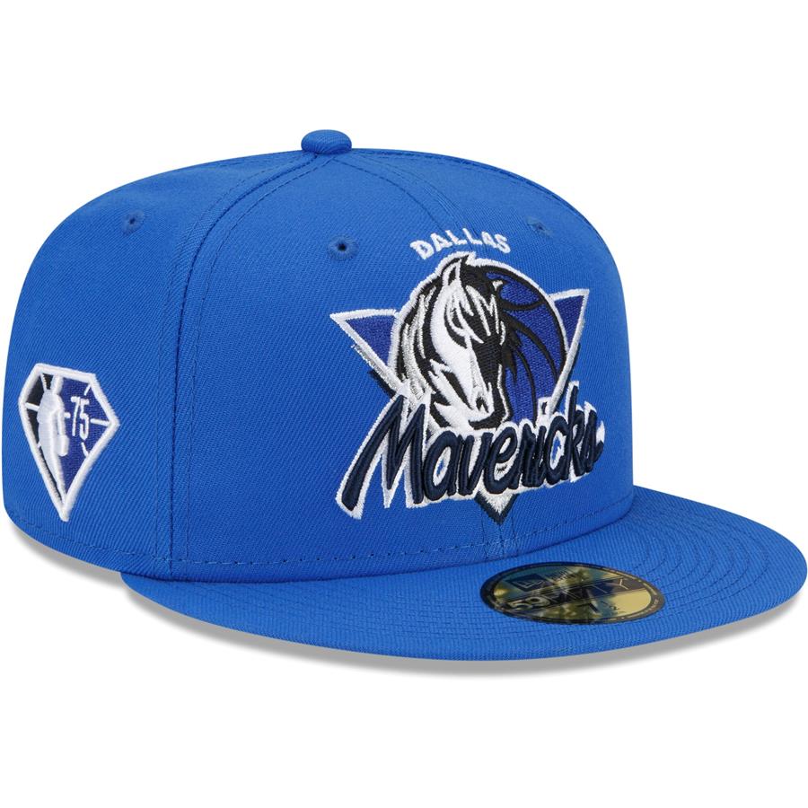 Dallas Mavericks New Era 2021 NBA Tip-Off Team Color 59FIFTY Fitted Hat - Blue