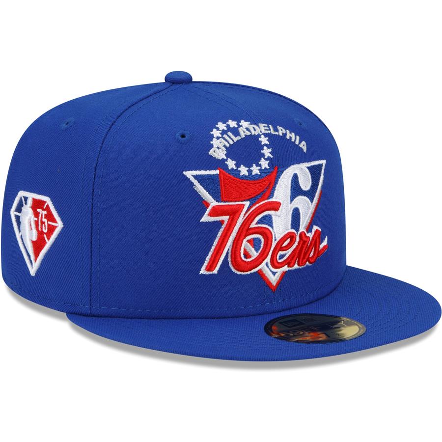 Philadelphia 76ers New Era 2021 NBA Tip-Off Team Color 59FIFTY Fitted Hat - Royal