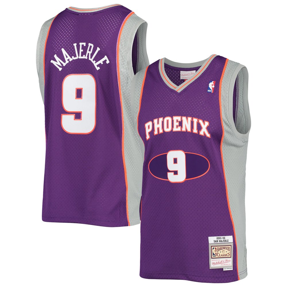 Dan Majerle Phoenix Suns Mitchell & Ness 2001-02 Hardwood Classics Swingman Jersey - Purple