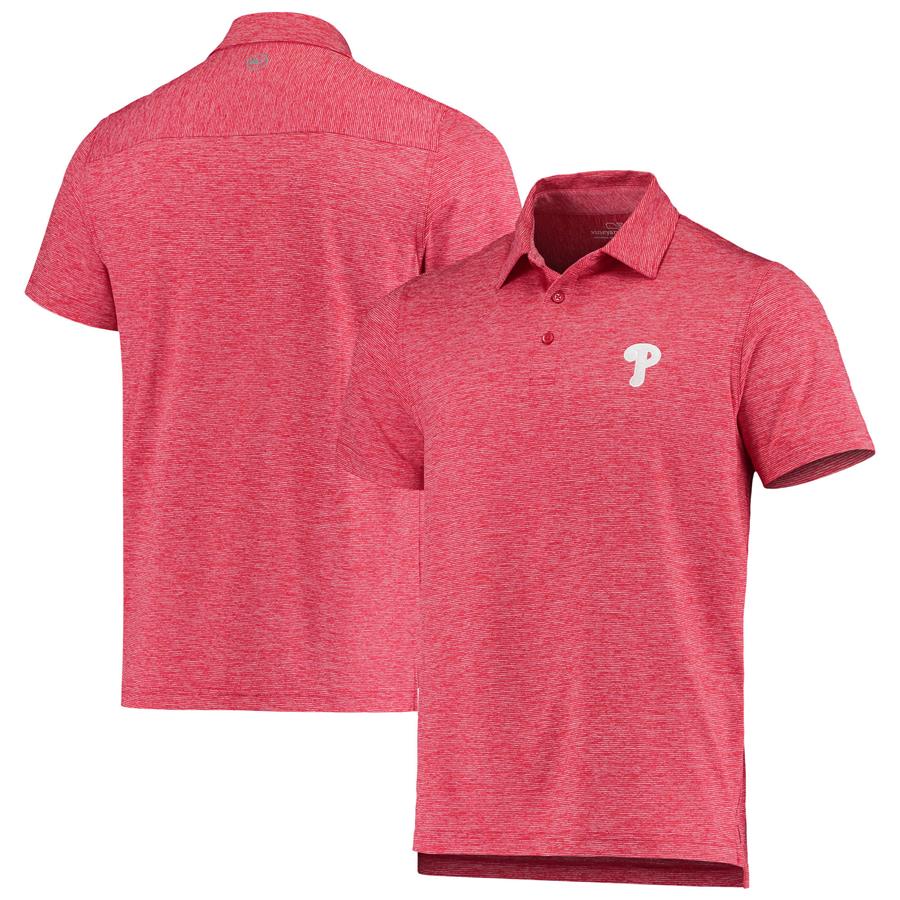 Philadelphia Phillies Vineyard Vines Destin Polo - Red