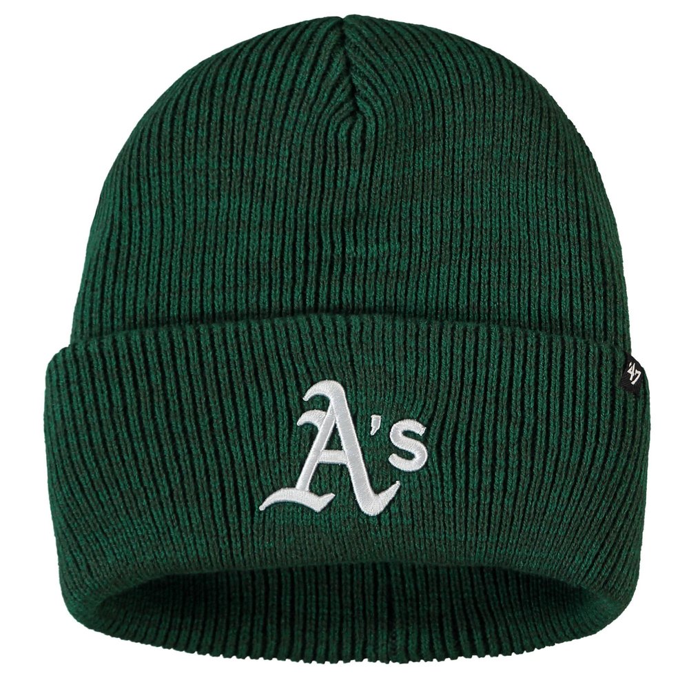 Oakland Athletics '47 Brain Freeze Cuffed Knit Hat - Green