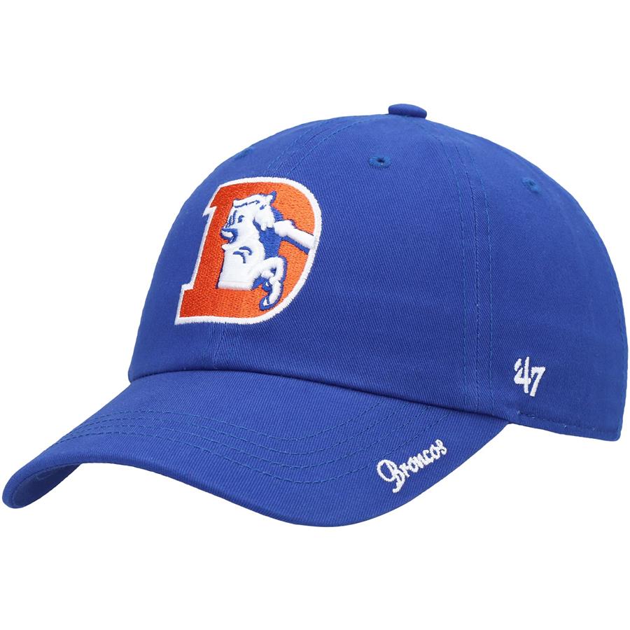 Denver Broncos '47 Women's Miata Clean Up Legacy Adjustable Hat - Royal