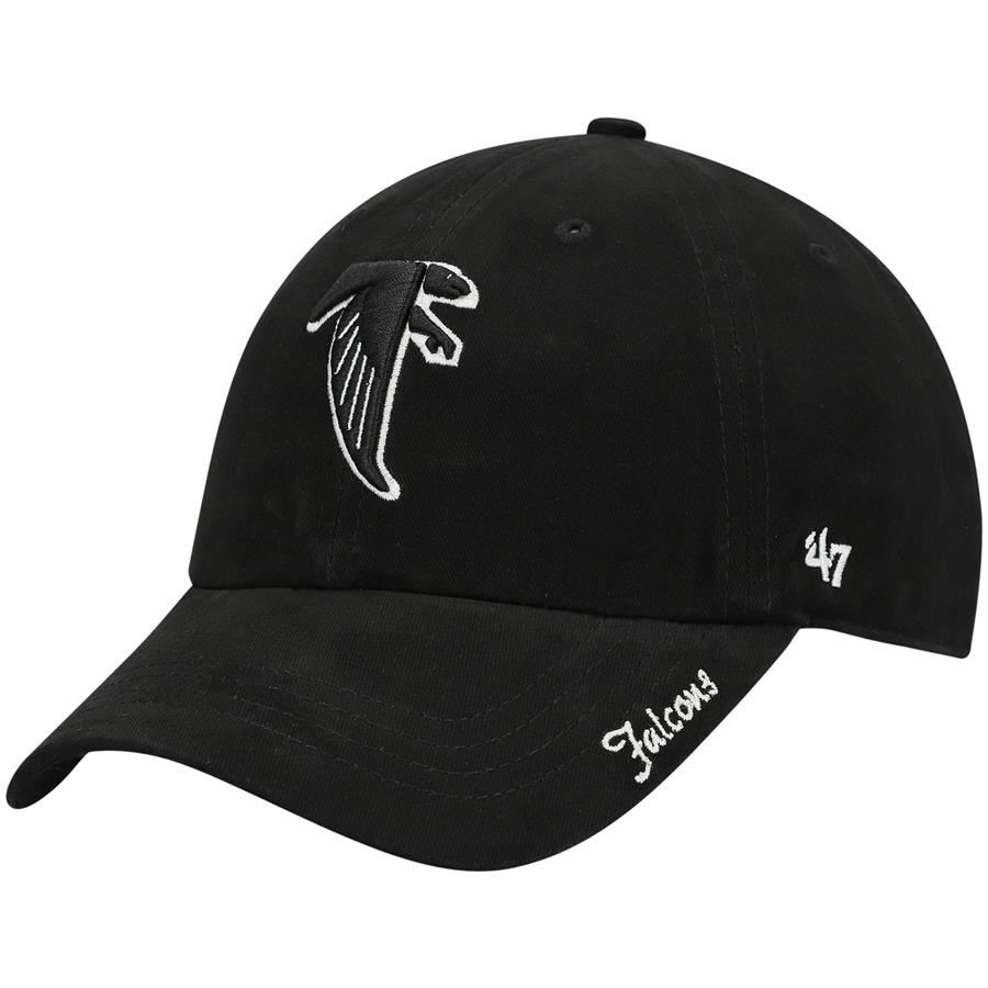 Atlanta Falcons '47 Women's Miata Clean Up Legacy Adjustable Hat - Black