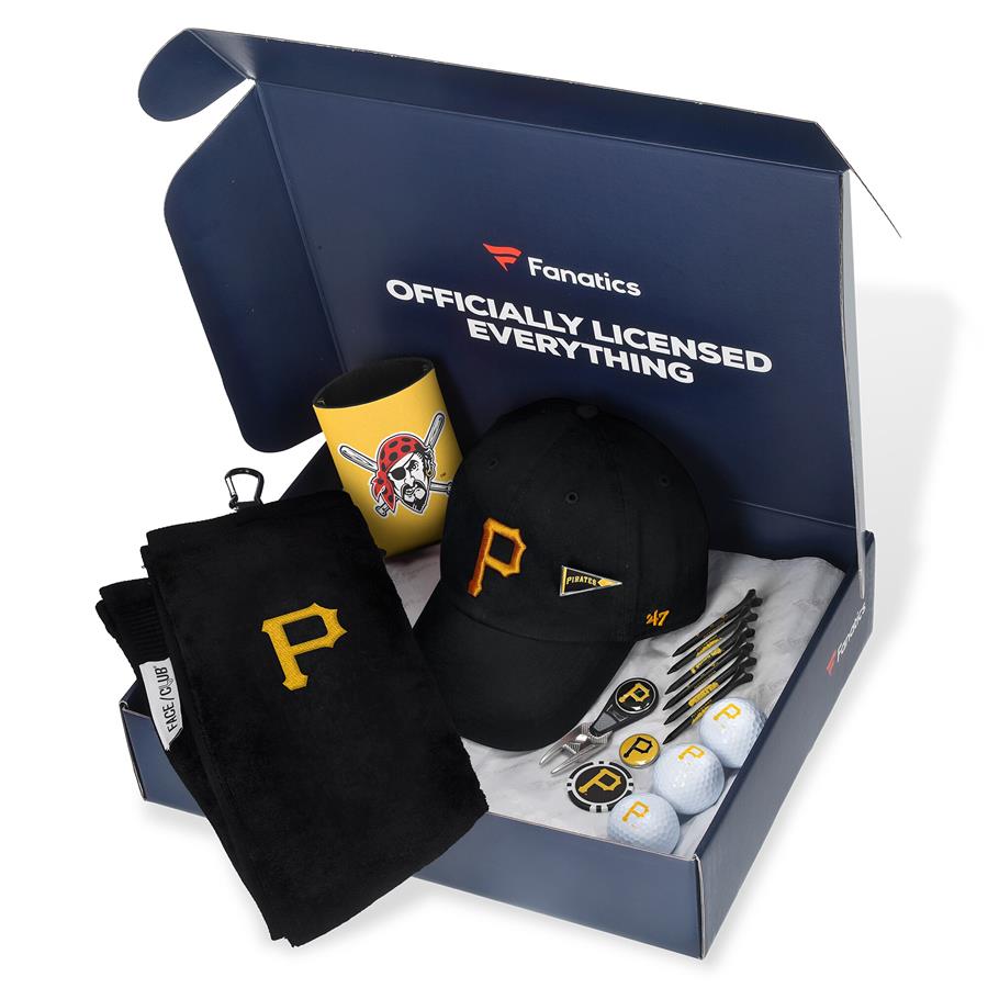 Pittsburgh Pirates Fanatics Pack Golf-Themed Gift Box - $105+ Value