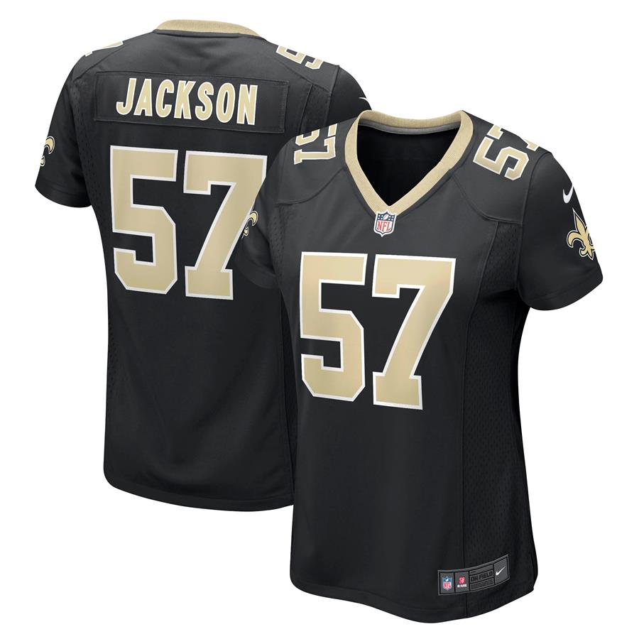 Женское джерси Rickey Jackson New Orleans Saints Nike Retired Player (чёрный)
