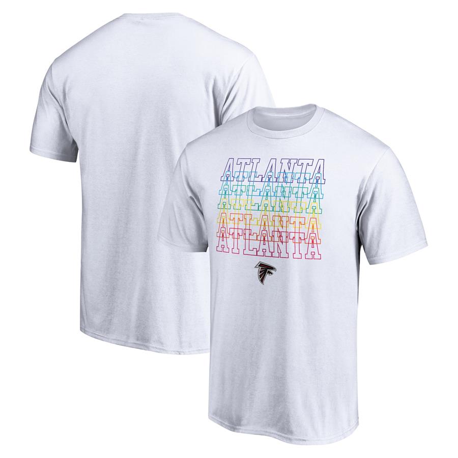 Atlanta Falcons Fanatics Branded City Pride T-Shirt - White