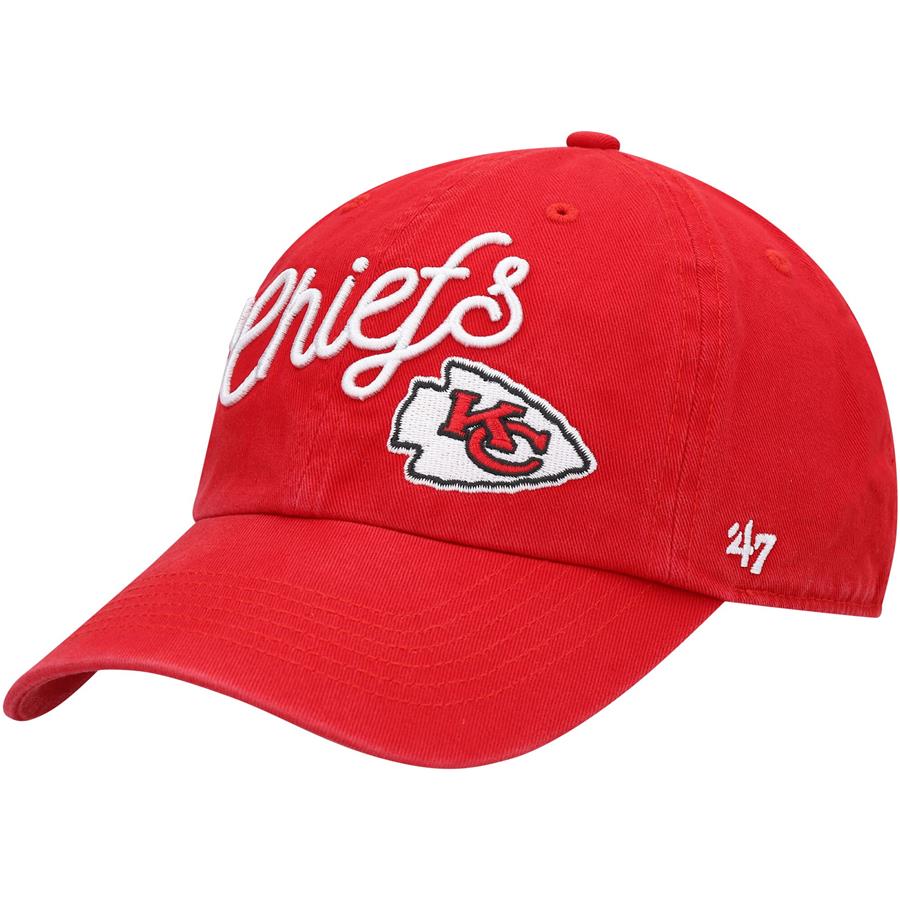 Kansas City Chiefs '47 Women's Millie Clean Up Adjustable Hat - Red
