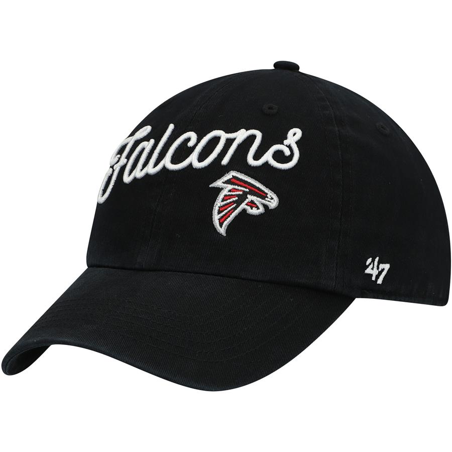 Atlanta Falcons '47 Women's Millie Clean Up Adjustable Hat - Black