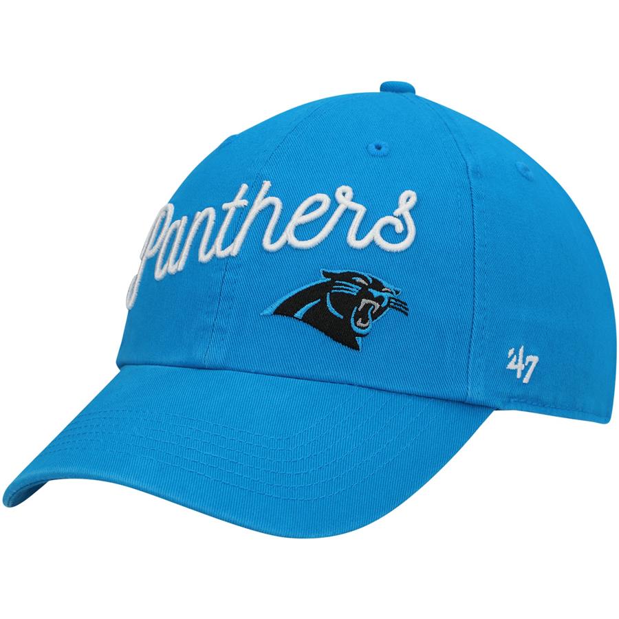 Carolina Panthers '47 Women's Millie Clean Up Adjustable Hat - Blue