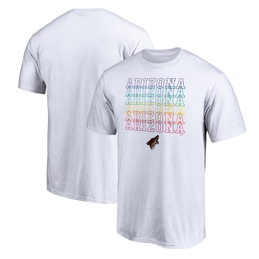 Arizona Coyotes Fanatics Branded City Pride T-Shirt - White