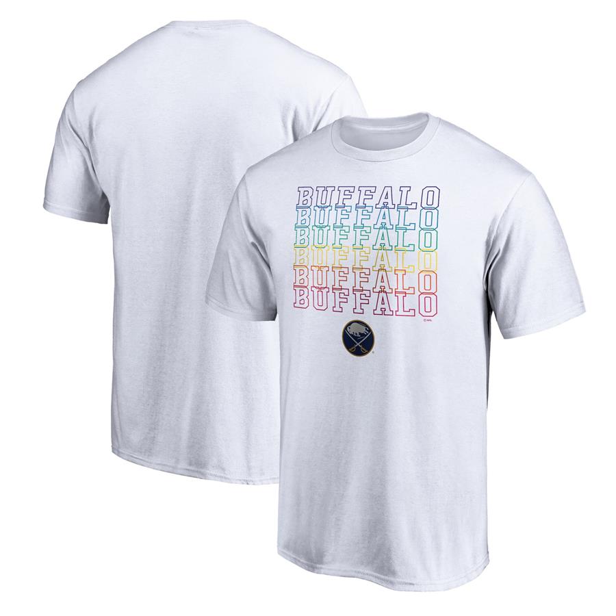 Buffalo Sabres Fanatics Branded City Pride T-Shirt - White
