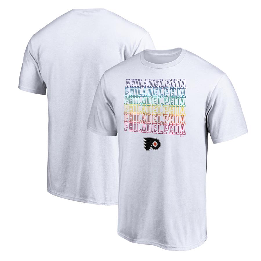 Philadelphia Flyers Fanatics Branded City Pride T-Shirt - White