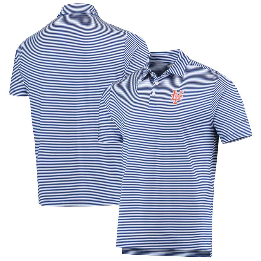 New York Mets Columbia Club Invite Polo - Royal