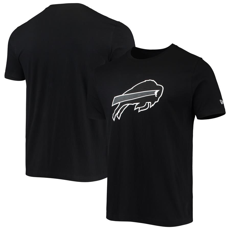 Buffalo Bills New Era Team Logo T-Shirt - Black